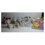 7 pairs of Lenox Salt & Pepper shakers - Disney & 7 pairs of Lenox Salt & Pepper shakers - Disney &