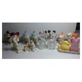 7 pairs of Lenox Salt & Pepper shakers - Disney &