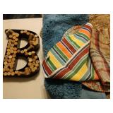 Cork filled "B", rugs and braided rugs Cork filled "B", rugs and braided rugs
