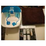 Homedics foot bath, foot stool and incontience Homedics foot bath, foot stool and incontience