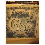 lot of record albums - Chicago, Mac Davis, Dirty lot of record albums - Chicago, Mac Davis, Dirty