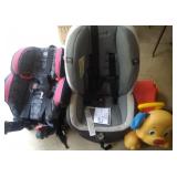 Fisher Price riding musical dog & 2 car seats