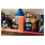 two flats of automotive fluids and cleaners two flats of automotive fluids and cleaners