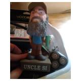 Duck Dynasty Uncle Si bobble head and misc tools