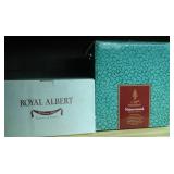 Royal Albert Seasons of Color cookie jar and Royal Albert Seasons of Color cookie jar and