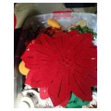 4 totes of Christmas decor - gingerbreadman, small 4 totes of Christmas decor - gingerbreadman, small