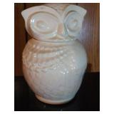 White Owl Cookie Jar  - 10 inches