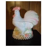 "Rise and Shine" chicken Cookie Jar by Lenox with "Rise and Shine" chicken Cookie Jar by Lenox with
