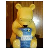 Winnie the Pooh and honey pot Cookie Jar by Disney Winnie the Pooh and honey pot Cookie Jar by Disney