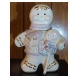 Gingerbread Man Cookie Jar by Lenox - 14.5 inches