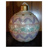 Christmas Ornament Cookie Jar by Figi - 11 inches