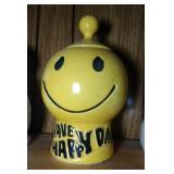 "Have a Happy Day" Cookie Jar by McCoy - 11 inches