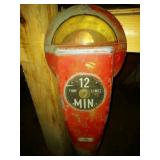 Duncan Parking Meter #145, 32.5 inch tall