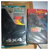 pair of Power Flow 4x4 mud flaps & pair of Splash pair of Power Flow 4x4 mud flaps & pair of Splash
