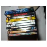 lot of 10 DVD including Avatar