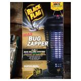 Black Flat bug zapper - 6500 volts