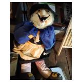 Halloween decor lot - 2 foam RIP signs, witch, Halloween decor lot - 2 foam RIP signs, witch,
