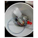 5 gallon bucket of wine making supplies