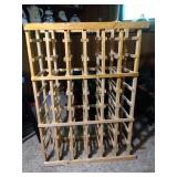 wine rack - 38 inch tall by 12 inch deep by 27.5