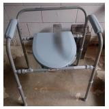 Medline bedside toilet with adjustable seat Medline bedside toilet with adjustable seat