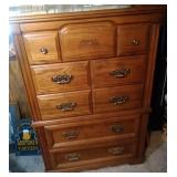Broyhill Acorns & Leaves furniture - Chest, triple Broyhill Acorns & Leaves furniture - Chest, triple