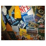 contents of west wall and door - Packers / NFL