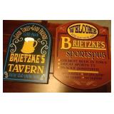 2 Sportspub or Tavern signs