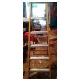 lot of 3 ladders - Keller 6ft and 2 small step