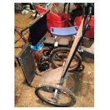 wood cart / dolly - 44 inch tall by 26 inch wide wood cart / dolly - 44 inch tall by 26 inch wide