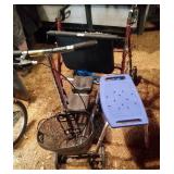 Knee scooter, shower seat and 26 inch wide Knee scooter, shower seat and 26 inch wide