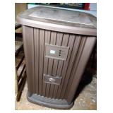 Essick dehumidifier with stone top - top is Essick dehumidifier with stone top - top is