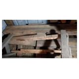 large lot of lumber