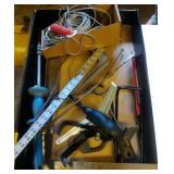 flat of misc tools