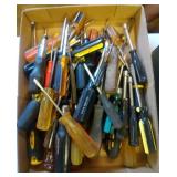 flat of screwdrivers