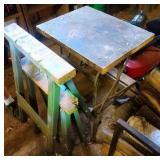 Black & Decker workmate and pair of saw Black & Decker workmate and pair of saw