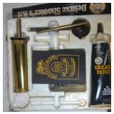muzzle loader kit, unopened shot and wad muzzle loader kit, unopened shot and wad