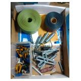 flat with multi-purpose knife, straps, springs, flat with multi-purpose knife, straps, springs,