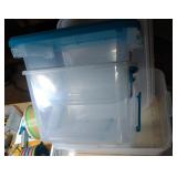 lot of plastic totes lot of plastic totes