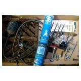 flat of misc - 5 point spear head, boot brushes flat of misc - 5 point spear head, boot brushes