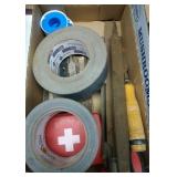 files, rasps, chisel, and duct tape files, rasps, chisel, and duct tape