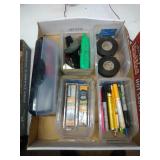 scissors, box cutters, brad nails, & electricians scissors, box cutters, brad nails, & electricians