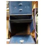 2 Sunbeam antique iron metal cases 2 Sunbeam antique iron metal cases