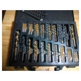 large drill bit kit - 1/16 inch to 1/2 inch