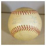 1949 Washington Senators team signed baseball