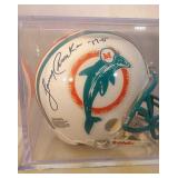 Larry Csonka autographed mini helmet with COA