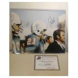 Jim Kiick autographed 11x14 color photo with COA