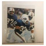 O.J. Simpson autographed 8x10 color photo