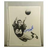 Gary Knaflac autographed 8x10 B&W photo Packers