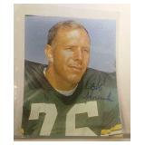 Bob Shoromski autographed 8x10 color photo Packers