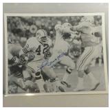 John Brockington autograph 8x10 B&W photo Packers